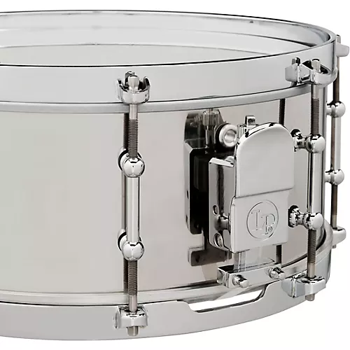 LP Stainless Steel Salsa Snare Drum 13 x 5.5 in. Stainless Steel