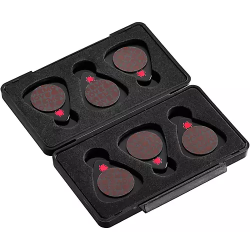 TIK PIK Celluloid Guitar Picks with Case .46 mm 6 Pack