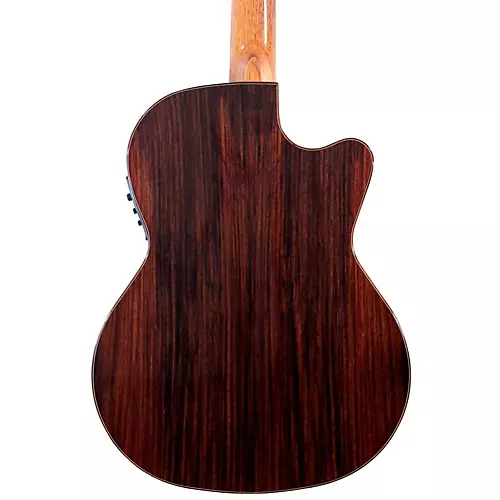 Kremona Verea Left-Handed Classical Acoustic-Electric Guitar Natural