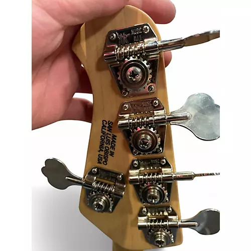 Used Ernie Ball Music Man Stingray 5 H Black Electric Bass Guitar Black