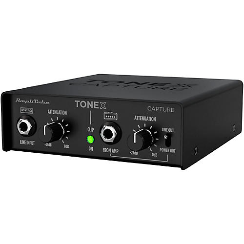 IK Multimedia ToneX CAPTURE Re-Amping and Tone-Sampling Box Black