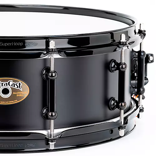 Pearl Ultracast 5/3/5mm Cast Aluminum Snare Drum 14 x 5 in. Black