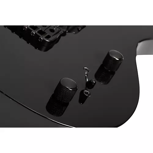 Schecter Guitar Research Sunset 7-String Triad Electric Guitar Gloss Black