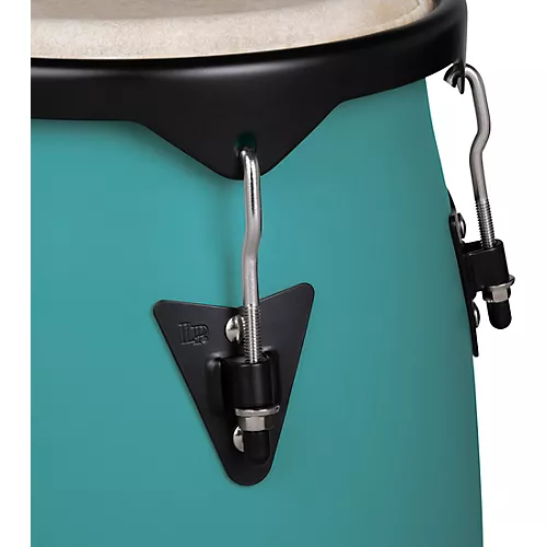 LP Discovery Conga Set with Double Conga Stand 10 and 11 in. Race Car Blue