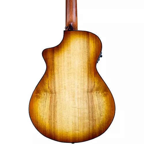 Breedlove Pursuit Exotic S CE Myrtlewood 12-String Concert Acoustic-Electric Guitar Amber Burst