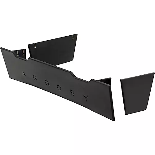 Argosy Modesty Panel for AIRE Artist Workstation, Desktop Angled to Left (no racks) Right