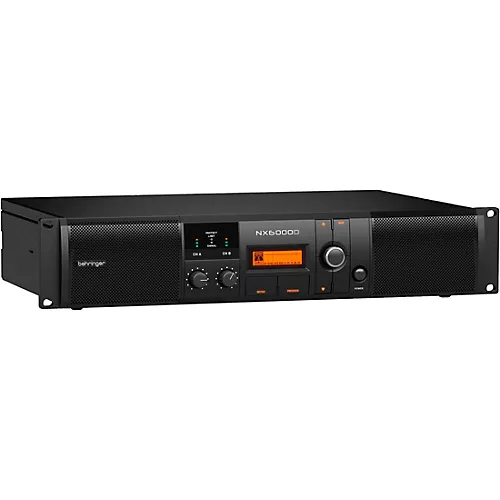 Behringer NX6000D 6,000W Power Amplifier With DSP