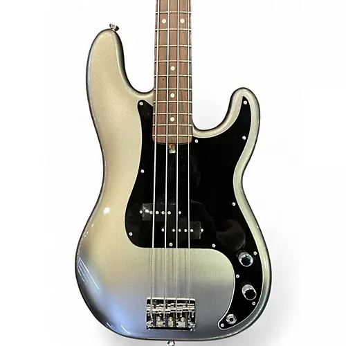 Used 2021 Fender American Professional II Precision Bass Mercury Electric Bass Guitar Mercury
