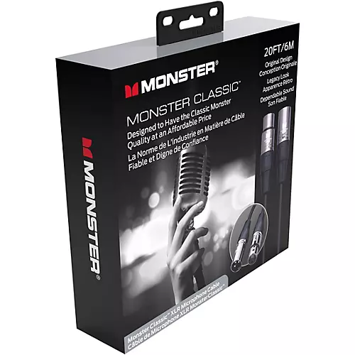 Monster Cable Prolink Classic Microphone Cable 30 ft. Black