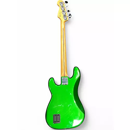 Used 2021 Fender Player Plus Active Precision Bass COSMIC JADE Electric Bass Guitar COSMIC JADE
