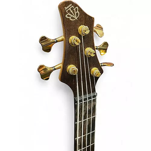 Used Ibanez BTB1835 Premium Natural Shadow Electric Bass Guitar Natural Shadow