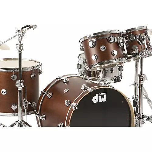 DW Collector's Series 4-Piece Shell Pack Natural Maple Chrome Hardware