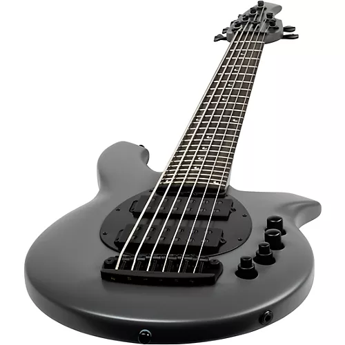 Ernie Ball Music Man Bongo 6 HH 6-String Bass Guitar Blood Orange