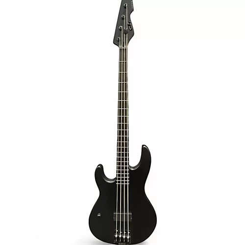 Used ESP LTD AP4 Black Metal LEFT HANDED Satin Black Electric Bass Guitar Satin Black