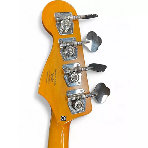 Used Squier Classic Vibe 70s Jazz Bass Natural Electric Bass Guitar Natural