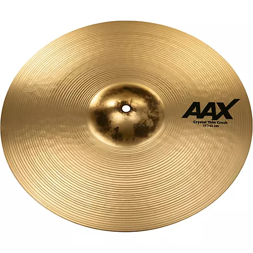 Sabian AAX Crystal Thin Crash 17 in.