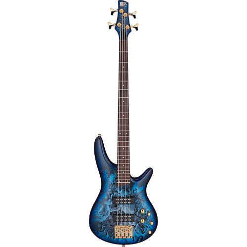 Ibanez SR300EDX Electric Bass Guitar Cosmic Blue Frozen Matte