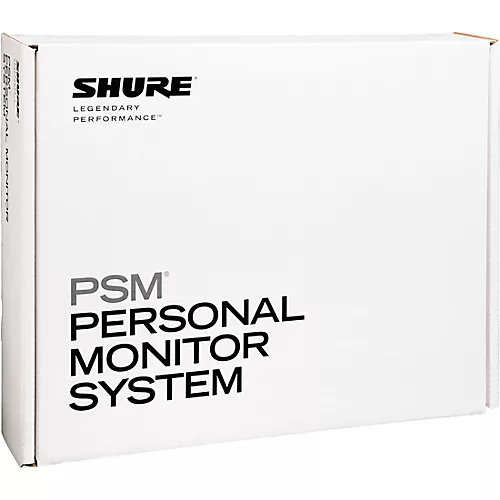 Shure PSM 300 Wireless Personal Monitoring System With SE215-CL Earphones Band G20 Clear
