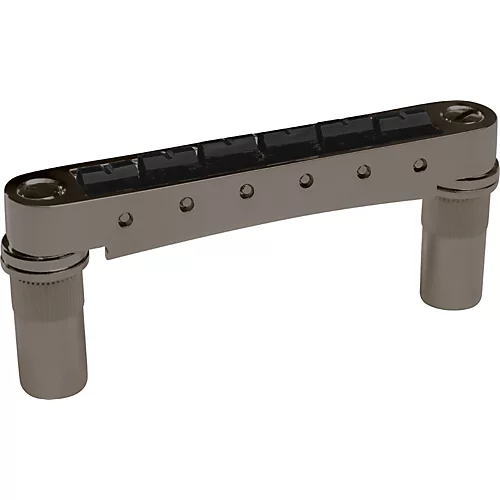 Graph Tech ResoMax NV2 Auto Lock Bridge with String Saver Saddles 6MM Posts Chrome