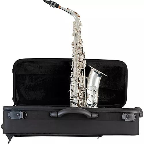 Selmer Selmer Alto Saxophone, Lacquer Finish, Lightweight Case, Selmer R402 Mouthpiece Black Nickel Body Gold Lacquer Keys