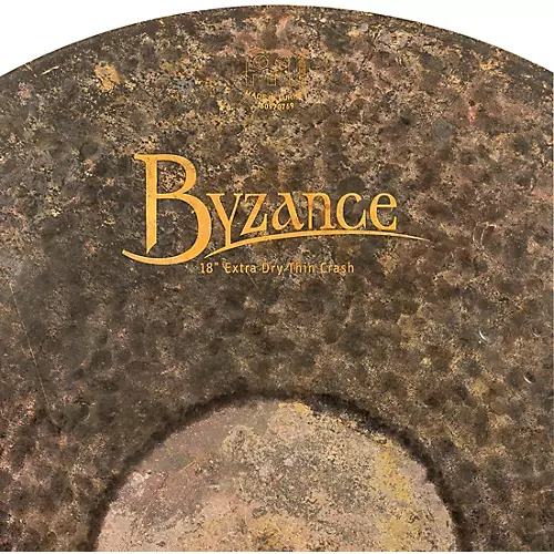 MEINL Byzance Extra Dry Thin Crash Traditional Cymbal 18 in.