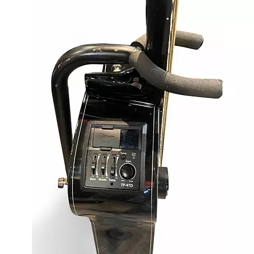 Used Takamine GD30CE-12 Black 12 String Acoustic Electric Guitar Black