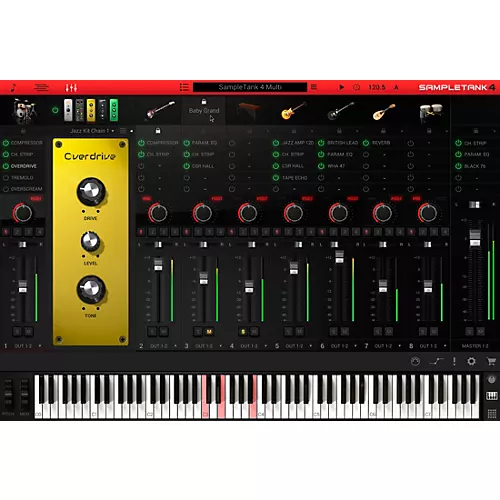 IK Multimedia SampleTank 4 MAX v2 Virtual Instrument Plug-in (Crossgrade)