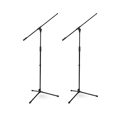Musician's Gear MG100B Tripod Boom Microphone Stand - 2-Pack Black