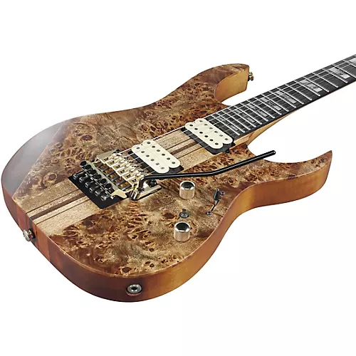 Ibanez RG Premium Electric Guitar Antique Brown Stained Flat