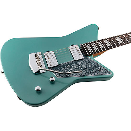 Ernie Ball Music Man Mariposa Electric Guitar Dorado Green