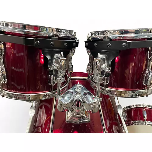 Used TAMA 5 Piece Rockstar Wine Red Drum Kit Wine Red