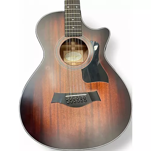 Used Taylor 362ce burst 12 String Acoustic Electric Guitar burst