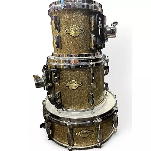 Used Pearl 7 Piece MASTERS ALL MAPLE GRANITE SPARKLE Drum Kit GRANITE SPARKLE