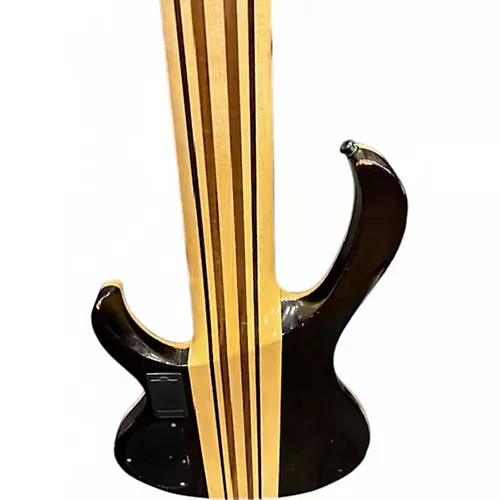 Used Ibanez BTB7 7 String Natural Electric Bass Guitar Natural
