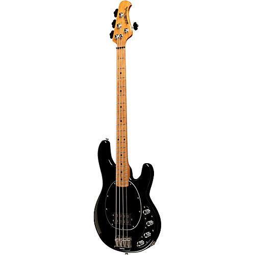 Ernie Ball Music Man StingRay Special H Electric Bass Guitar Black and Chrome