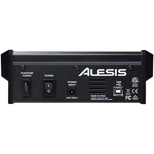 Alesis MultiMix 4 USB FX 4-Channel Mixer with Effects & USB Audio Interface