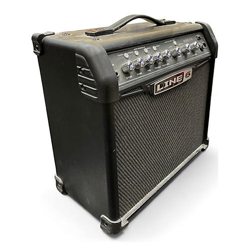 Used Line 6 Spider IV 15W 1X8 Guitar Combo Amp