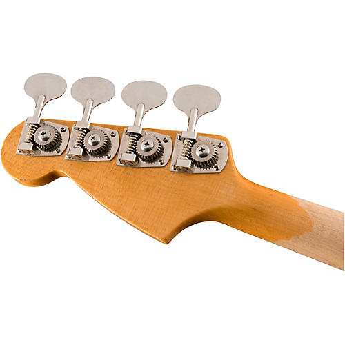 Fender Justin Meldal-Johnsen Road Worn Mustang Electric Bass Black