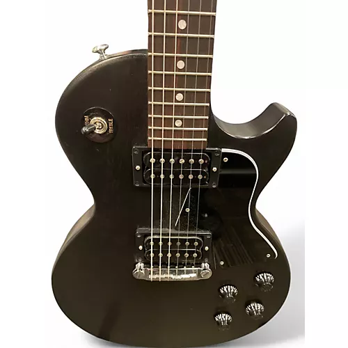 Used Gibson Les Paul Tribute Black Solid Body Electric Guitar Black