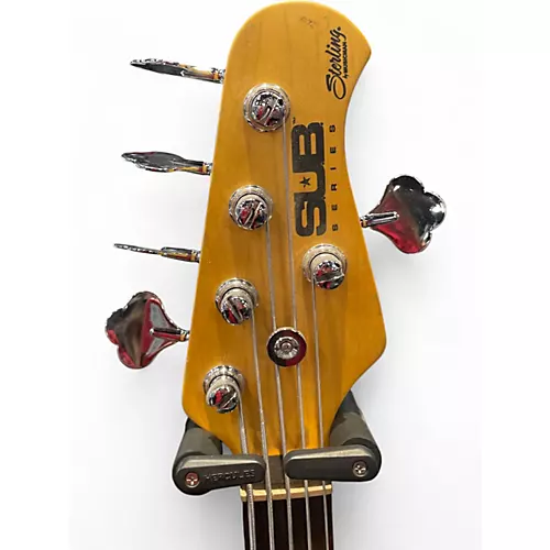 Used Sterling by Music Man SUB SERIES RAY 5 WALNUT SATIN Electric Bass Guitar WALNUT SATIN