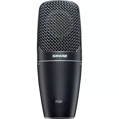 Shure PGA27 Condenser Mic with Cable and Stand