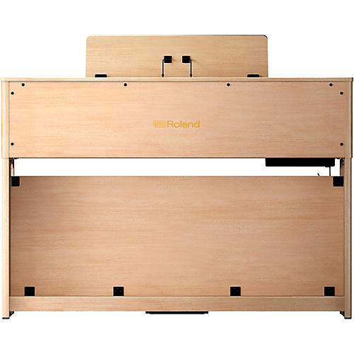 Roland HP704 Digital Upright Piano With Bench Polished Ebony