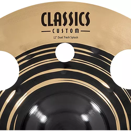 MEINL Classics Custom Dual Trash Splash Cymbal 12 in.