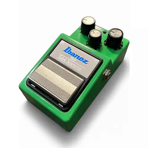 Used Ibanez TS9 Keeley Baked Mod White LED Effect Pedal