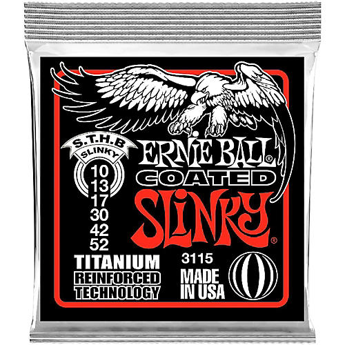 Ernie Ball 3115 Coated Electric STHB Slinky Guitar Strings