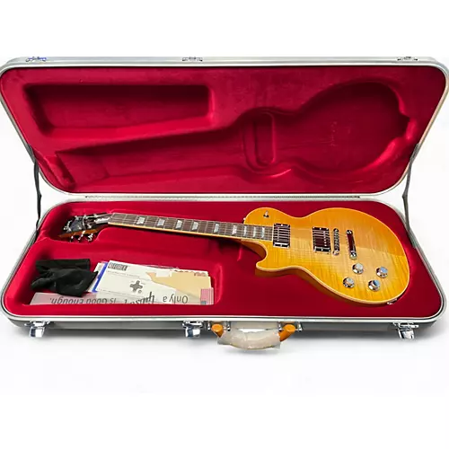 Used 2017 Gibson Les Paul Traditional HP Honey Burst Solid Body Electric Guitar Honey Burst