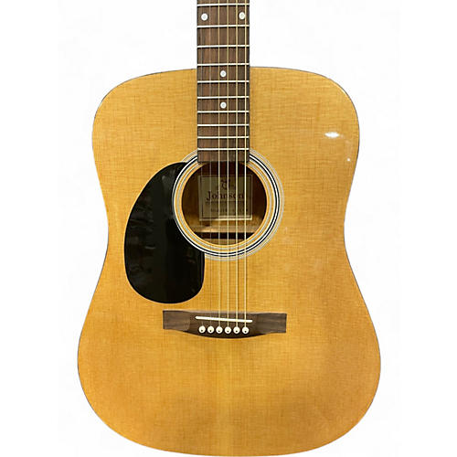 Used Johnson JG624N Natural Acoustic Guitar Natural