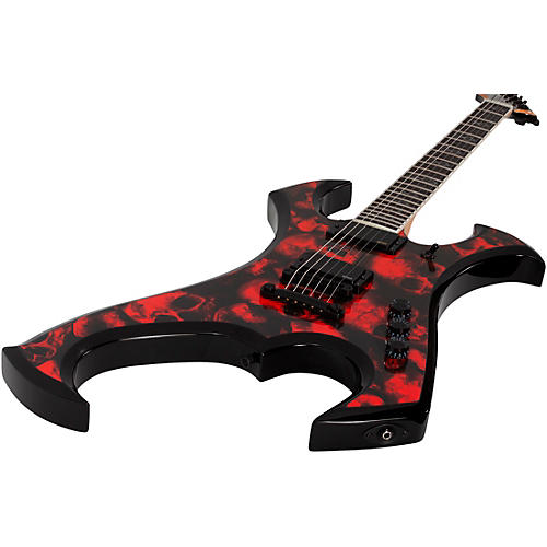 Wylde Audio Berzerker Electric Guitar Blood Skull