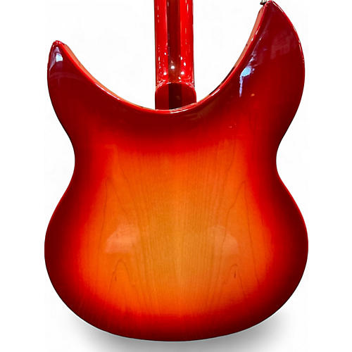 Used Rickenbacker 330 Fireglo Hollow Body Electric Guitar Fireglo