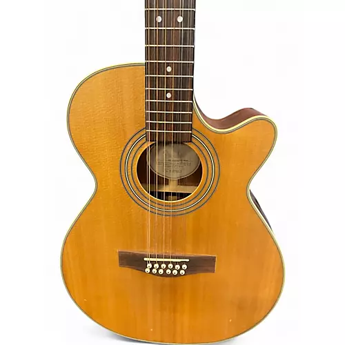 Used Fender JG-12CE Natural 12 String Acoustic Guitar Natural